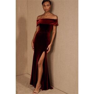 New BHLDN Fawn Velvet Dress sz 2